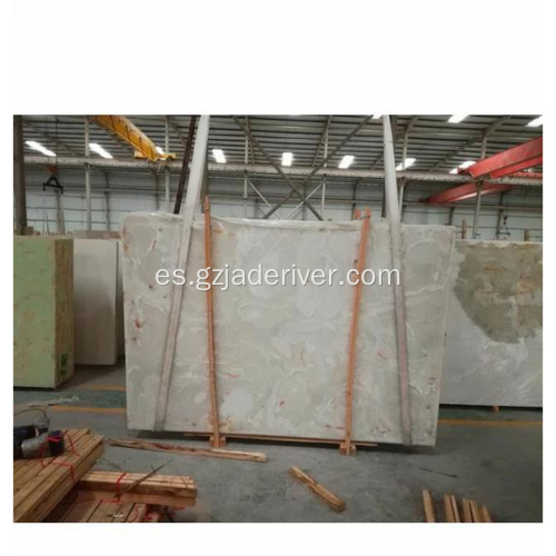 Decoración Faux Stone White Onyx Artificial